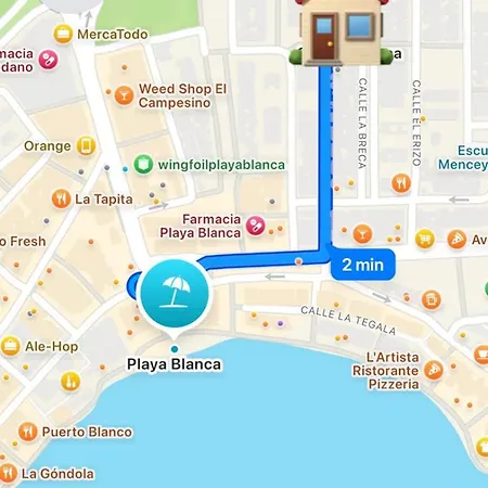 Daire Bright 2 Minutes From The Playa Blanca
